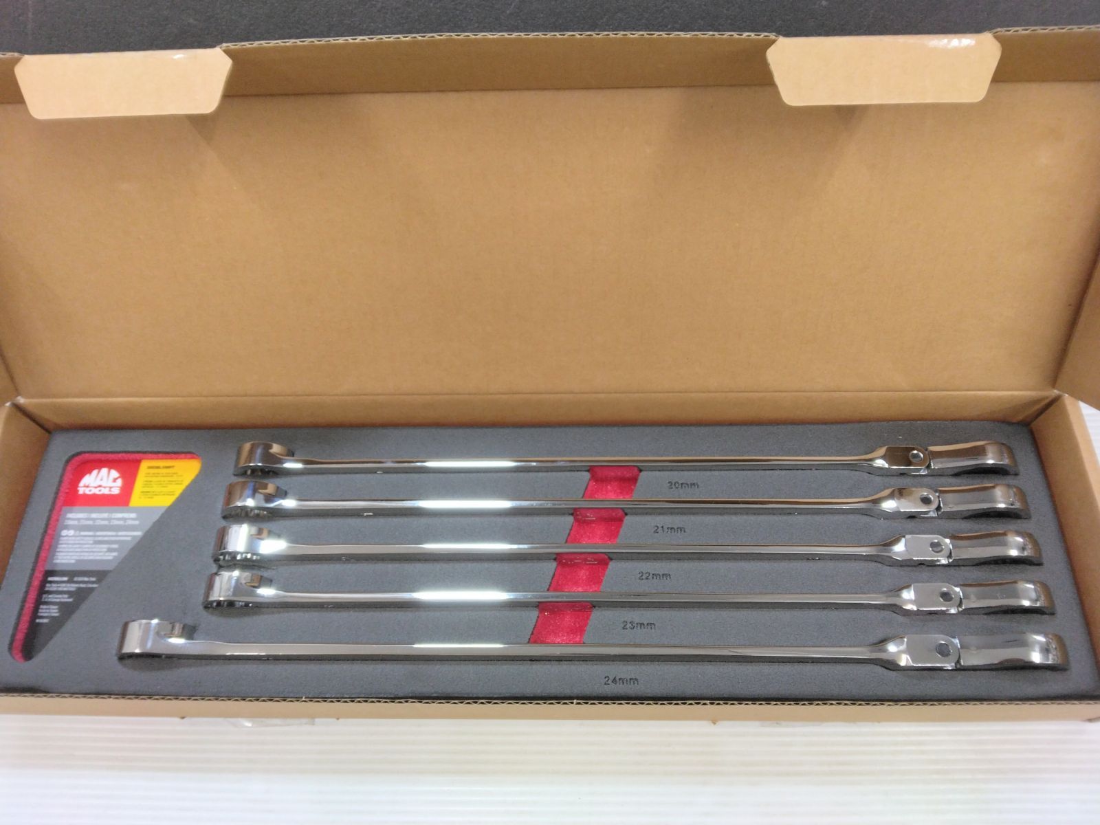 MACTOOLS SRDBL5MPT ギアレンチ 20 21 22 23 24mm MA545890