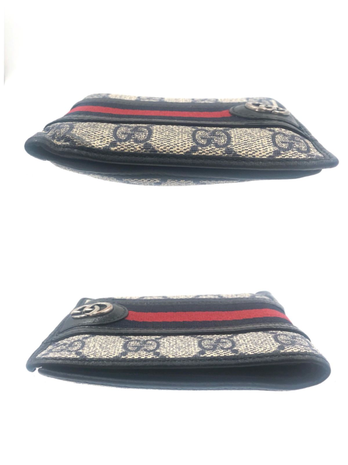 GUCCI オフィディア マーモント シェリーライン 二つ折り グッチ オフィディア GGマーモント シェリーライン 二つ折り財布