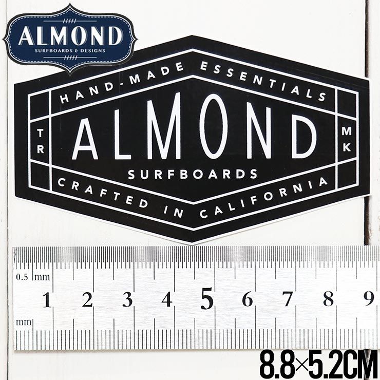 送料無料】ALMOND SURF アーモンドサーフ STICKER ステッカー #2