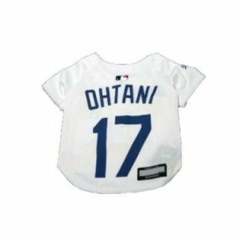 ドジャース 大谷ジャージ ホワイト XS SHO-4006W-XS ペット用品