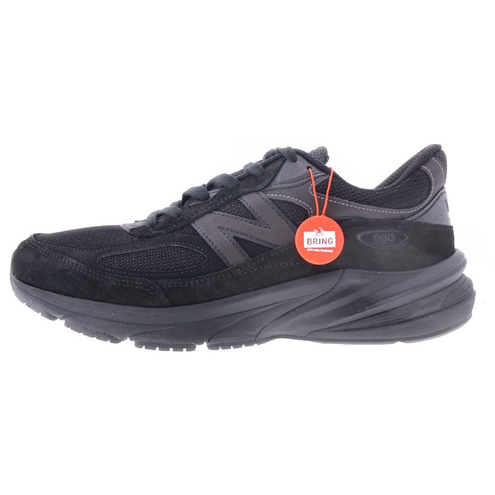 New Balance (ニューバランス) U990BB6 990V6 トリプルブラック ローカットスニーカー US11/29cm 箱 タグ