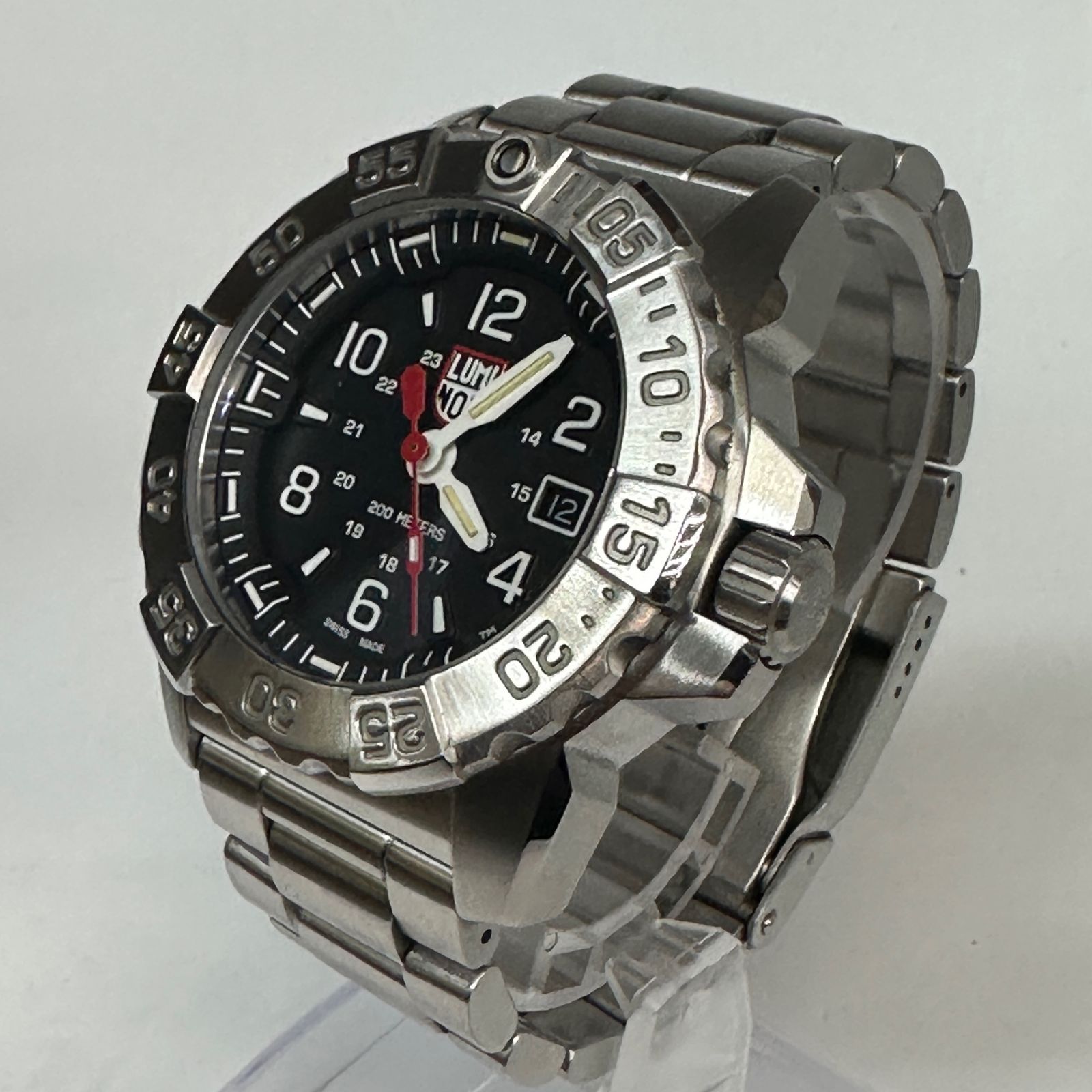 ○LUMINOX ルミノックス3250シリーズ腕時計200M防水 ステンレス