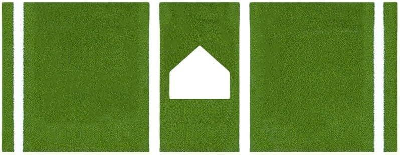 ボールマット 野球バッティングマット 野球練習マット 野球トレーニングマット ポータブル 滑り止め 色褪せ防止 大型バッティングケージマ