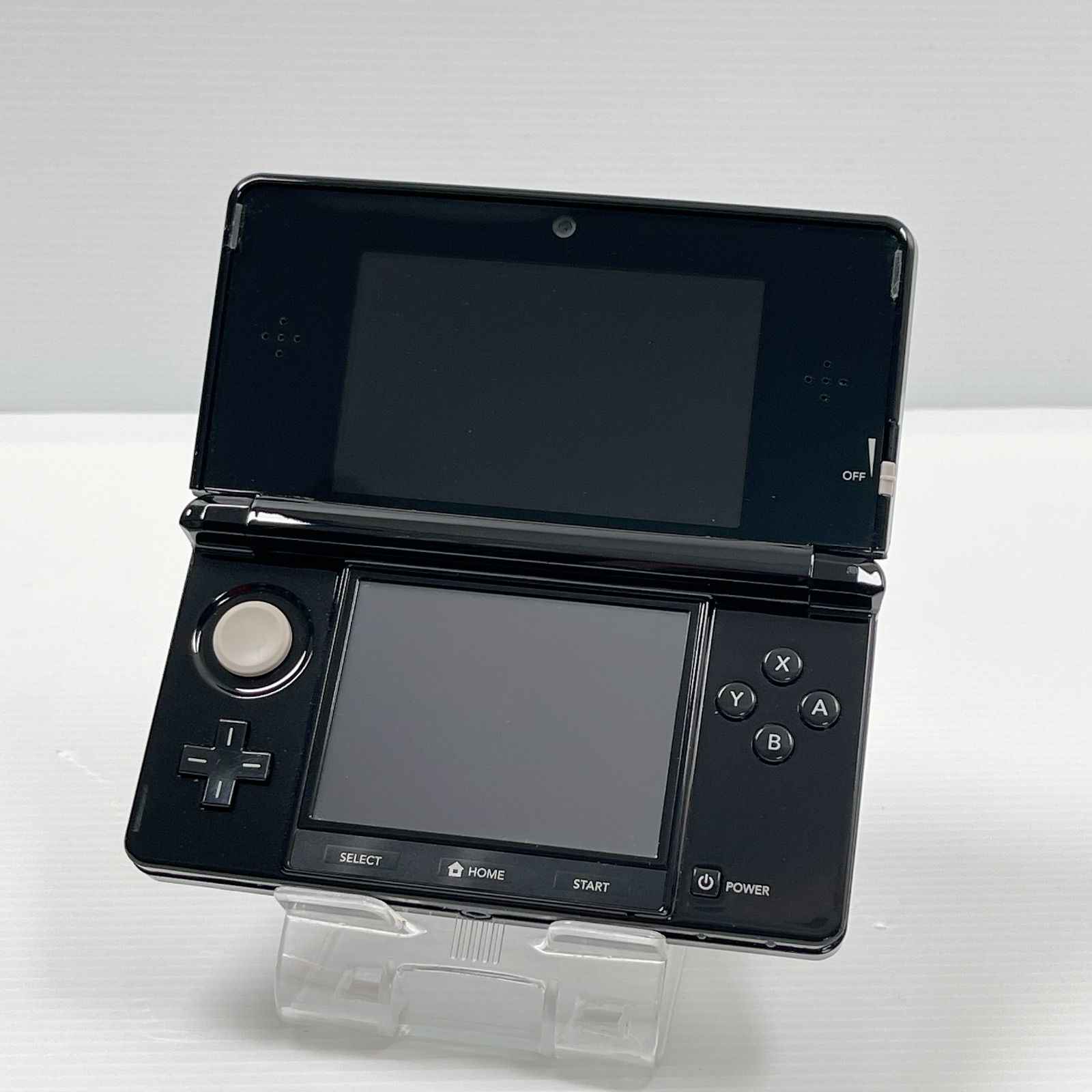 ニンテンドー 3DS クリアブラック 遊べるセット 動作 済み 画面 ds 3ds 3DS 任天堂 UP786_INFO