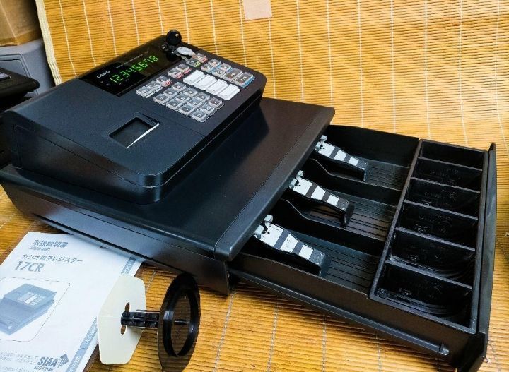 カシオレジスター　17CR　簡単便利特殊　送料込　666126 カシオレジスター17CR簡単便利特殊送料込666126