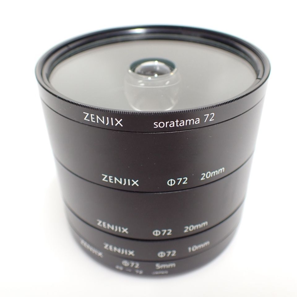 ∬ ZENJIX SORATAMA ゼンジックス 宙玉 72 レンズボール + 72mm