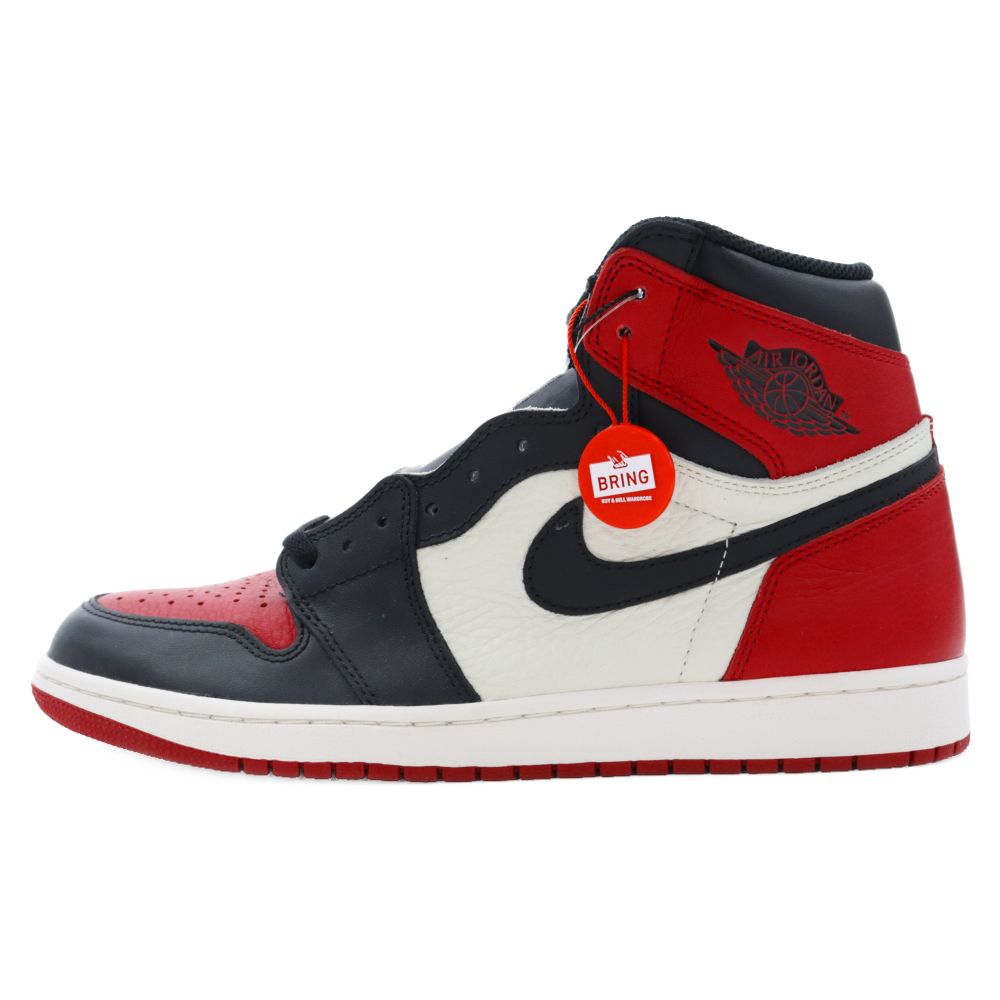 NIKE (ナイキ) AIR JORDAN 1 RETRO HIGH OG BRED TOE 555088-610 エア 