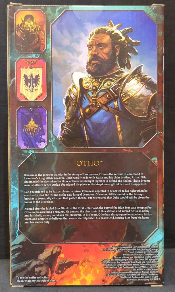 FOUR HORSEMEN LEGACIES OF MYTHOSS MYTHIC LEGIONS OTHO