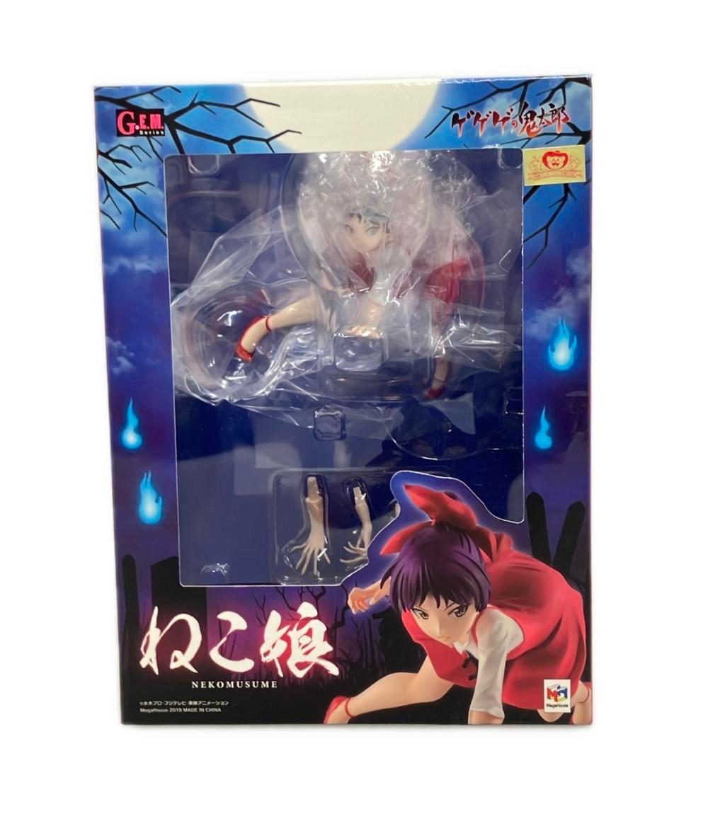 MegaHouse - G.E.M.シリーズ ねこ娘 ゲゲゲの鬼太郎 完成品 フィギュア あみあみ&amp;一部オンラインショップ限定 メガハウス 中古フィギュア G.E.M.シリーズ ねこ娘 「ゲゲゲの鬼太郎
