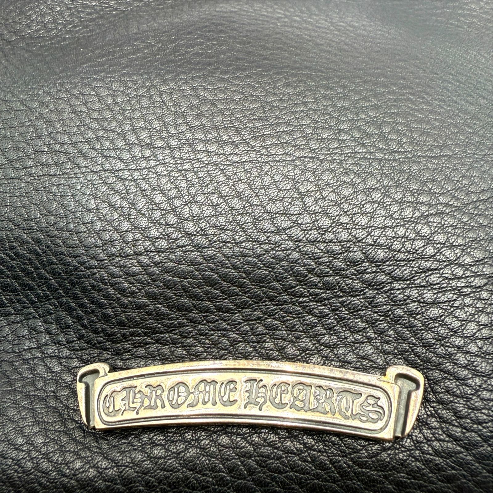 CHROME HEARTS】クロムハーツ VIV BAG ダガー レザーショルダーバッグ 