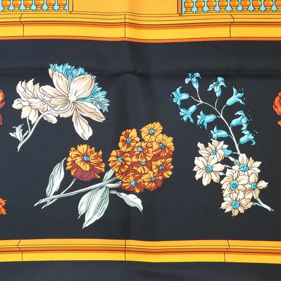 【お値下げ】エルメススカーフ　花咲く海岸通り　ピンク　 新品未使用 美品 HERMES エルメス カレ90 Quai aux fleurs 花咲く海岸通り