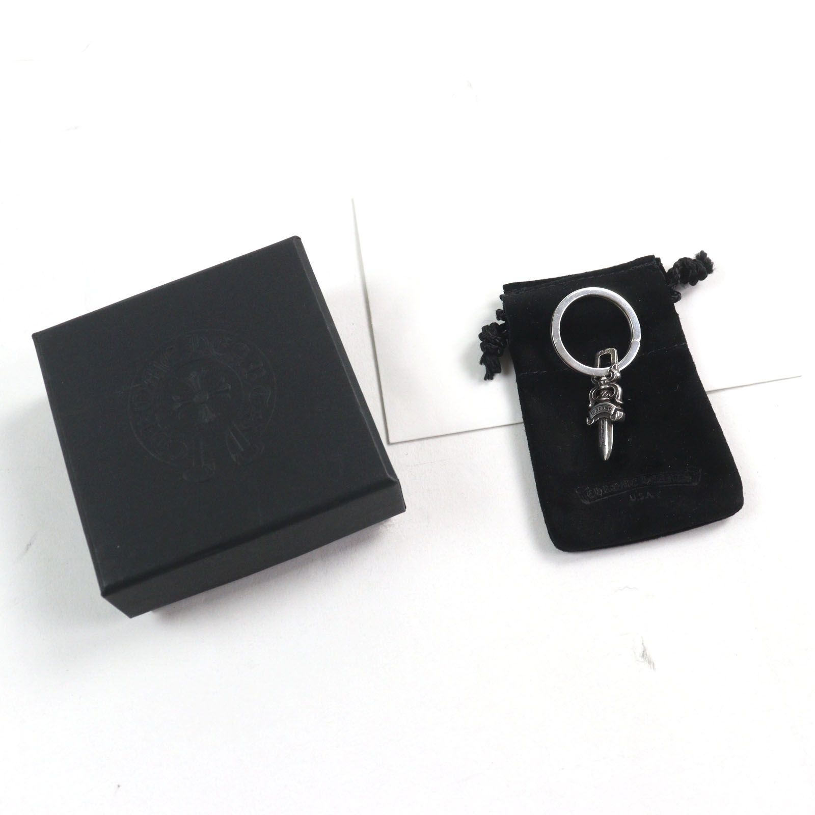 CHROME HEARTS (クロムハーツ) RNG&No5 DGGRキーリング Chrome Hearts - クロムハーツ RNG&No5 DGGR/キーリング#5ダガー