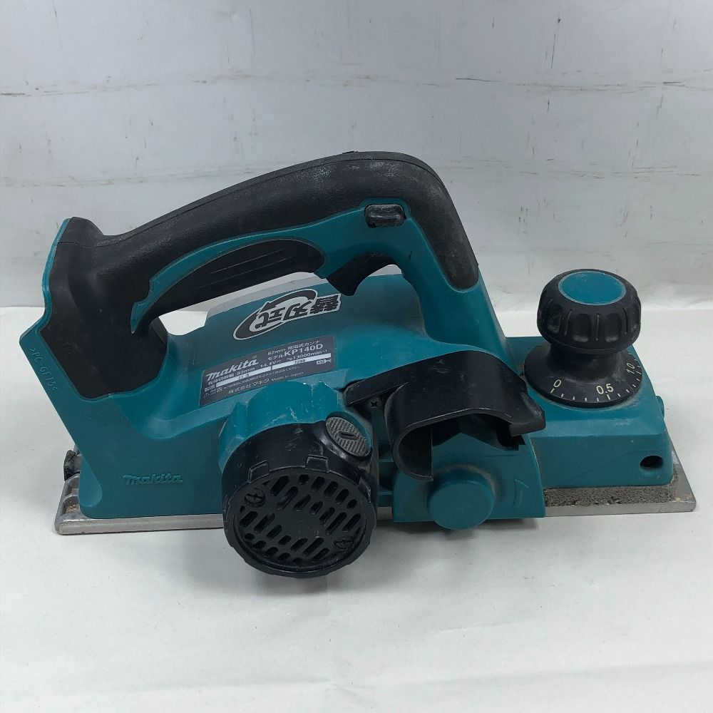 MAKITA マキタ 切削工具 電動カンナ 本体のみ コードレス式 14.4v KP140D ブルー