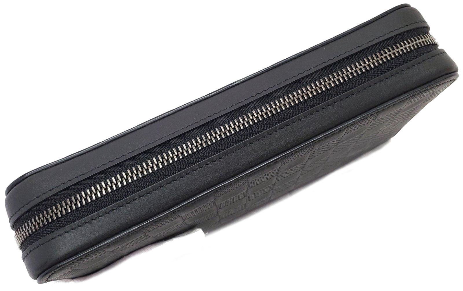 クラッチバッグ ファスナー長財布