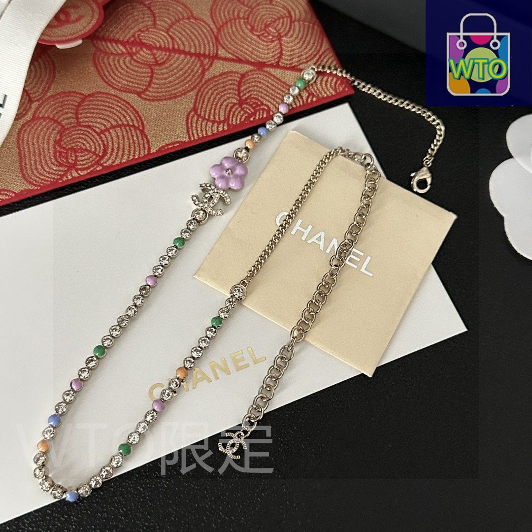 今日WTO】CHANEL ヴィンテージ アルファベットネックレス-TQZ15