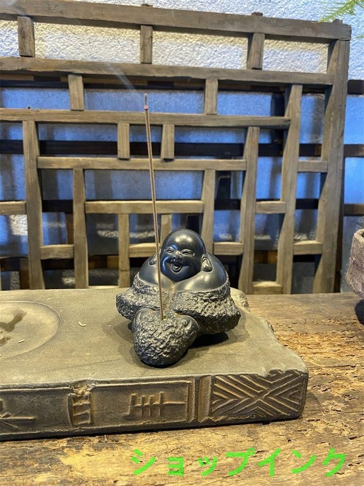弥勒仏の両耳 香炉  装飾品 工芸品美術品 置物 弥勒仏の両耳 香炉 装飾品 工芸品美術品 置物