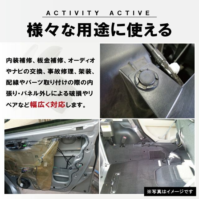 パネル (トリム) クリップ リベット ホンダ系 パネル用 PF-C289 10個 | プッシュリベット・内張クリップ ホンダ用 20個入 純正番号 91560-SZ3-003 NAH-665-20 | インテリアパネル  | 車＆バイク