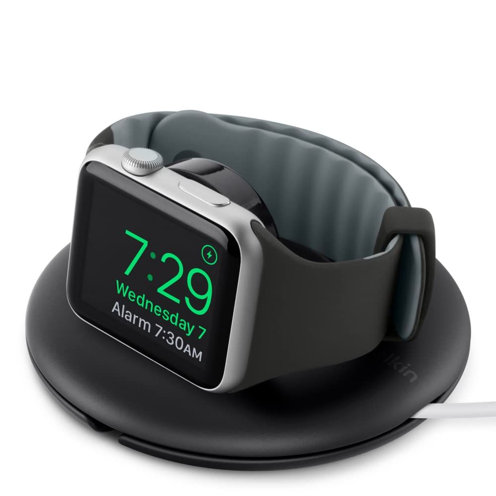 Belkin Apple Watch 充電スタンド Series 6 / 5 / 4 / 3 / 2 / 1 / SE 対応 ナイトスタンドモード付 ブラック F8J218BT-A