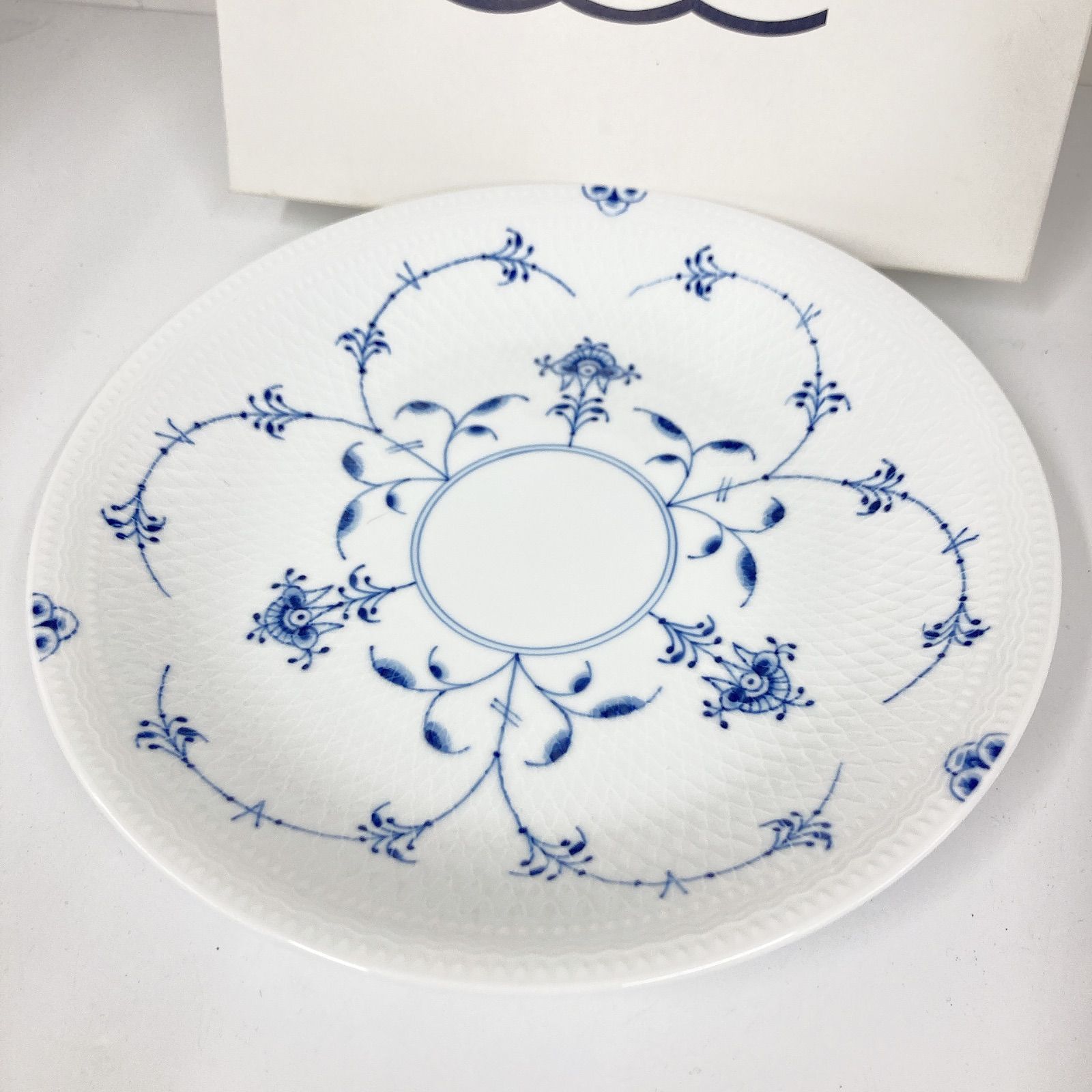 ○ ロイヤルコペンハーゲン ー ブルーパルメッテアニバーサリー 26cm