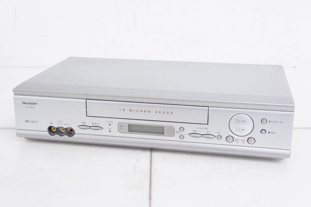 中古】SHARPシャープ ビデオカセットレコーダー VHSビデオデッキ