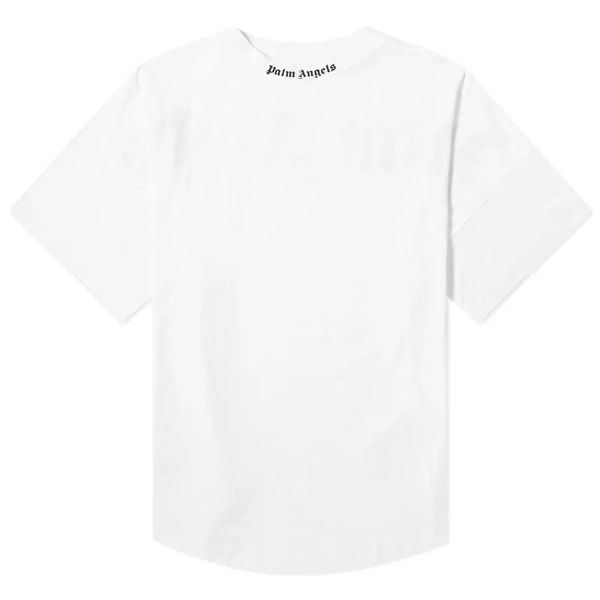 2 PALM ANGELS オーバーサイズ バックロゴ ホワイト 半袖 Tシャツ PMAA002F21JER002 PMAA002C99JER001  XS～S