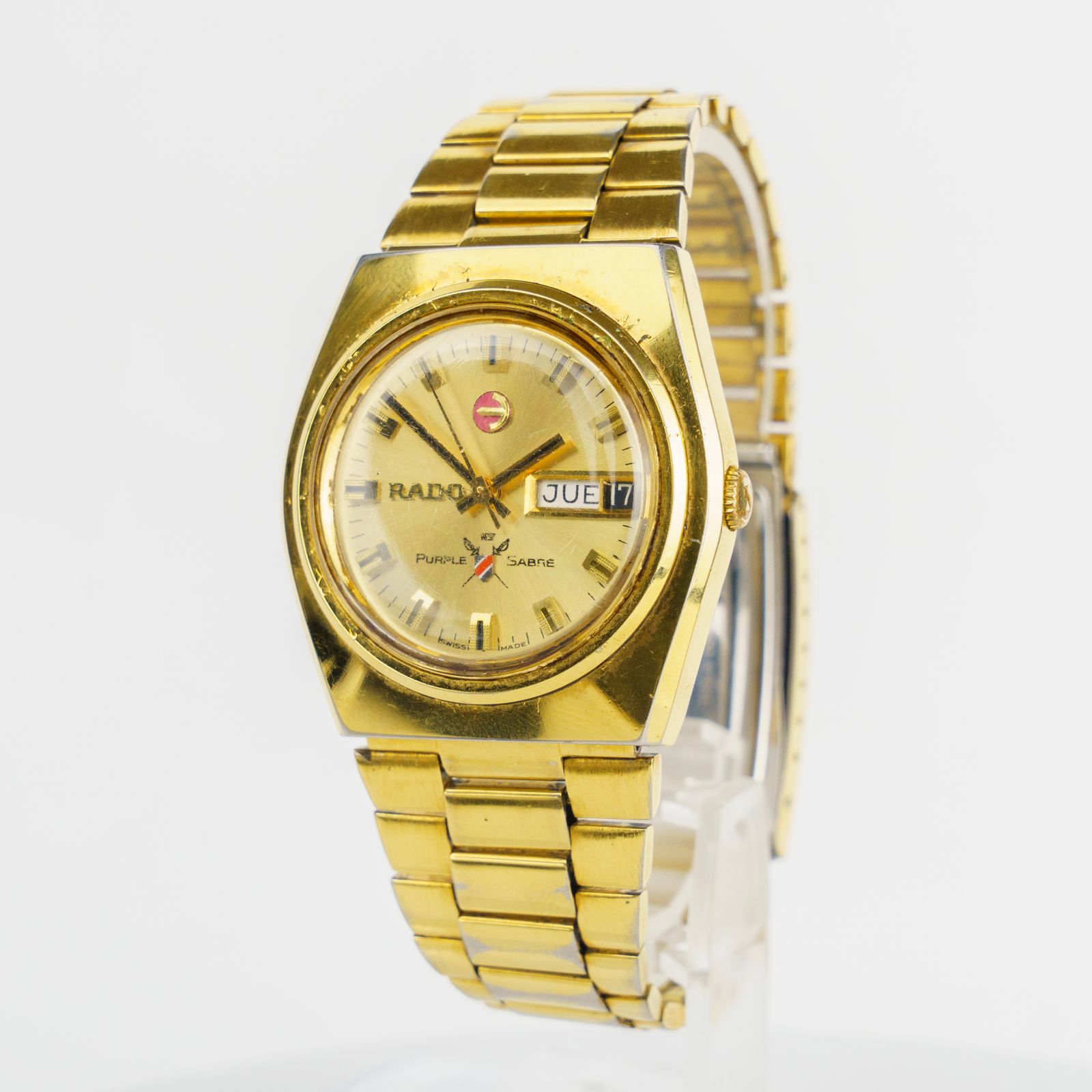 美品】RADO パープルセイバー 625-3068 メンズ 自動巻き 腕時計