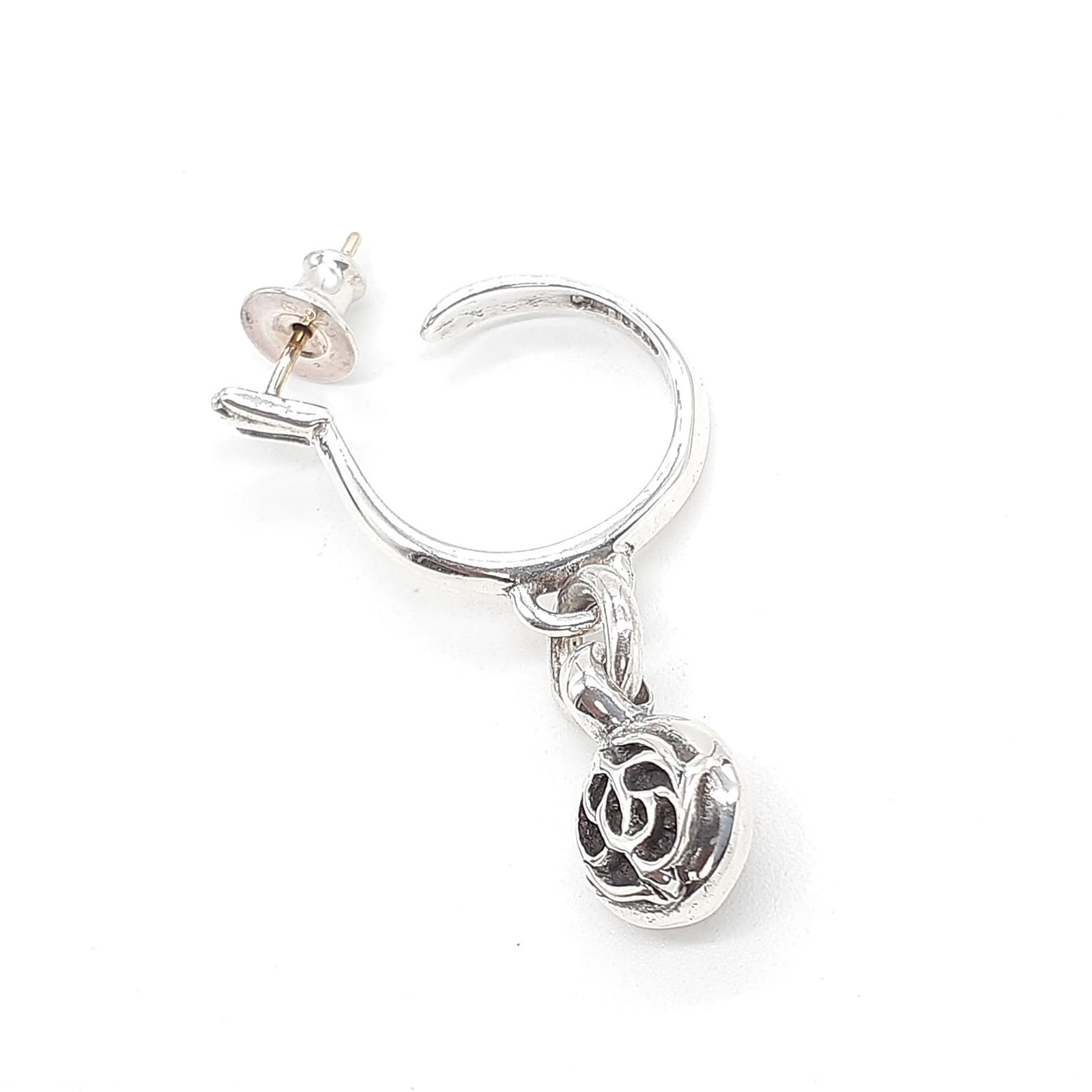 CHROME HEARTS クロムハーツ ピアス シルバー STERLING 14K FLRL