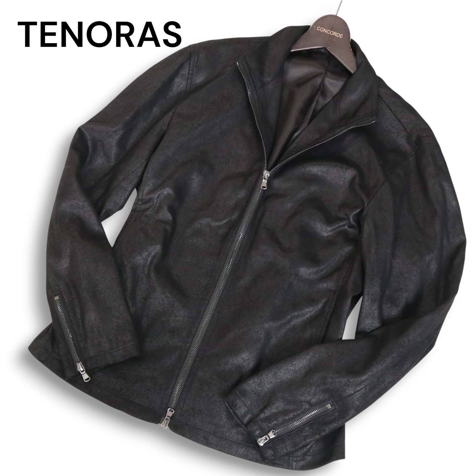 MEN'S TENORAS メンズティノラス 秋冬 本革 リアル スウェード レザー