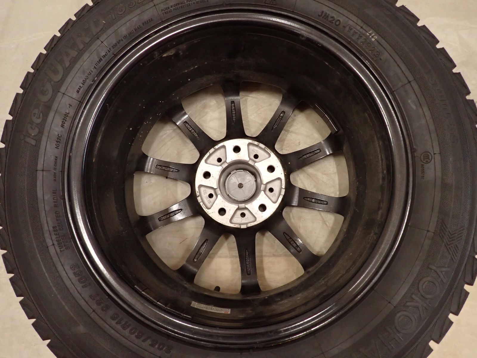 冬 製 4本SET 会社宛 205 60R16×6.5J 92T ヨコハマ アイスガード IG52C アルミ エスクァイア ステップワゴン NO D6367 FFCRYSTALESIA_COM