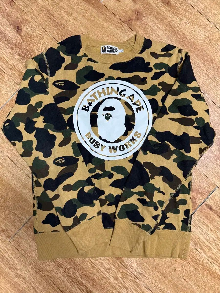 A BATHING APE カモフラージュ パーカー Lサイズ BAPE 迷彩柄 ジップ