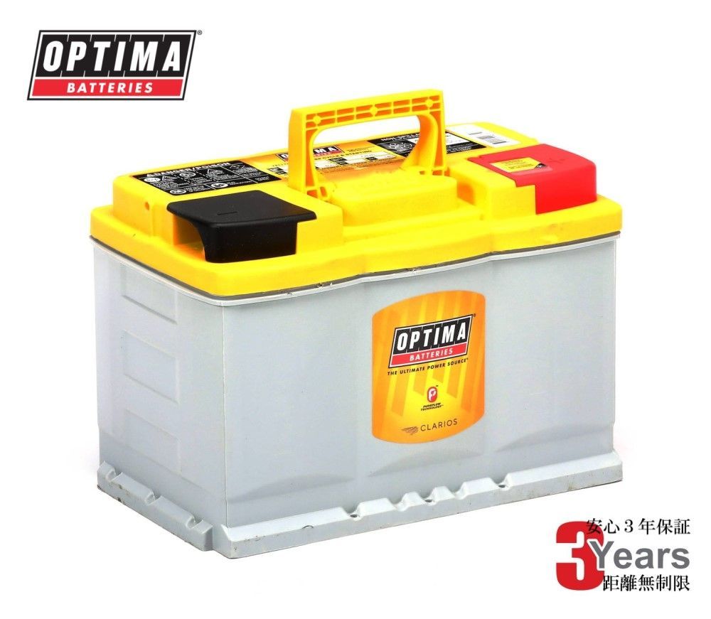 OPTIMA AGM バッテリー YTL3-LN3 / DH6 (適合 20-72 20-66 57412 57220 PSI-7C PSIN-7C  SLX-7C SB075B EPX75 BLA-70-L3 HT-70-PN LN3AGM )