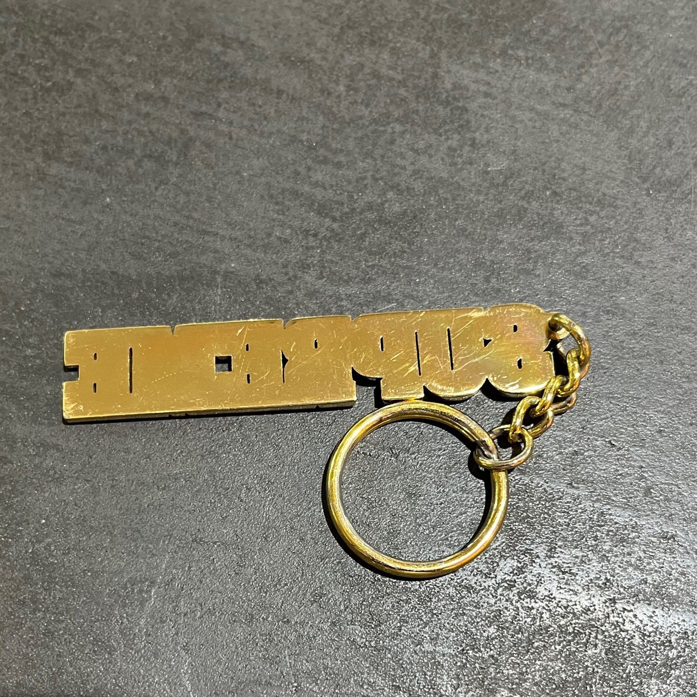 Supreme Block Logo Keychain キーチェーン - 小物