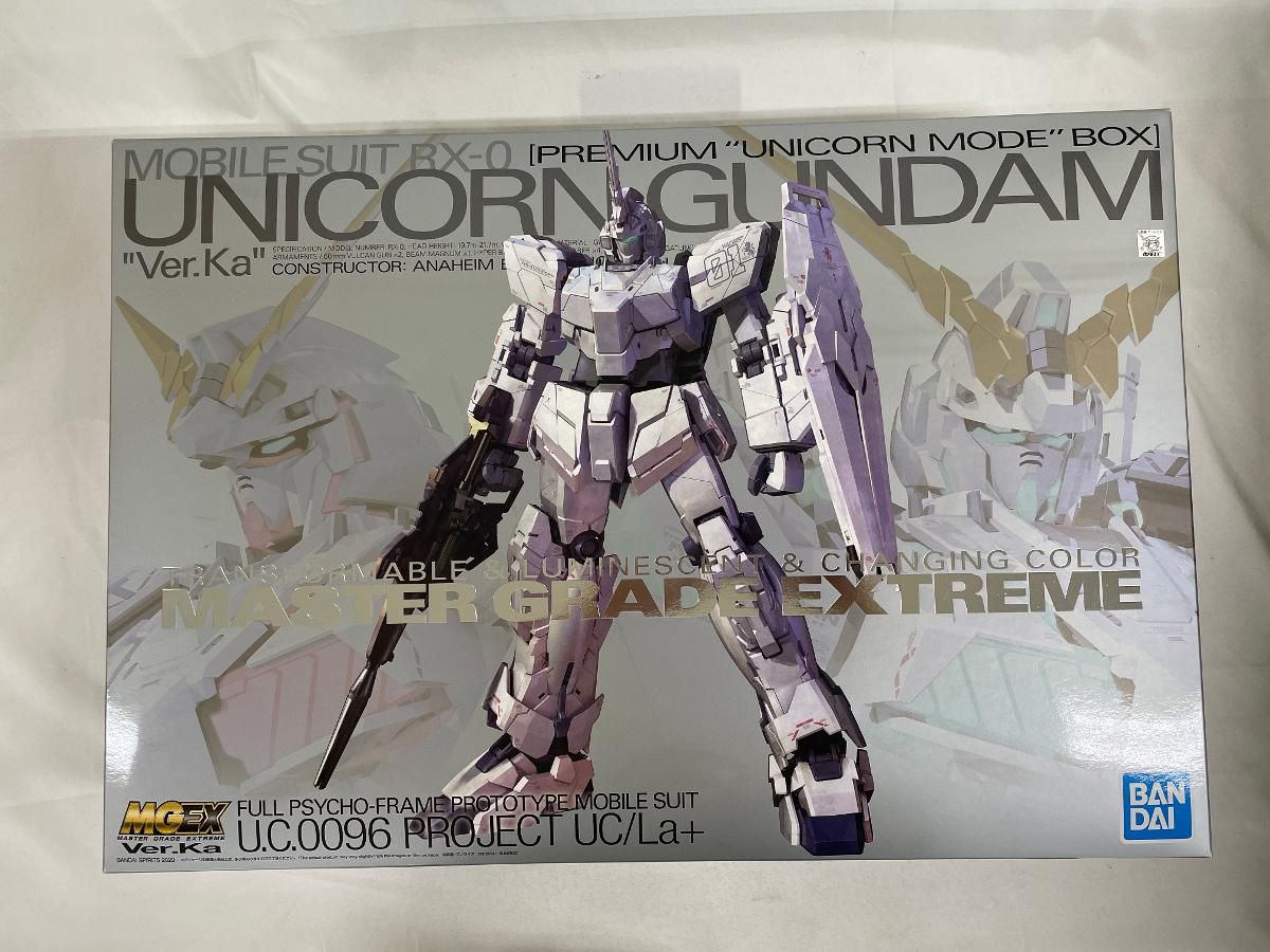 ♪ 1|100 MGEX RX-0 ユニコーンガンダム Ver.Ka ユニコーンモード ボックス 機動戦士ガンダムUC ＊同梱不可