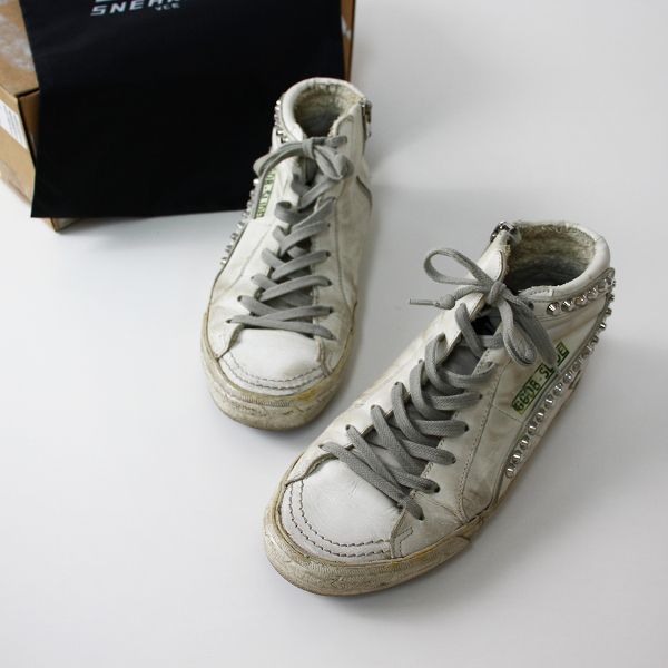 GOLDEN GOOSE ゴールデングース SLIDE スタッズ スニーカー 36.0cm