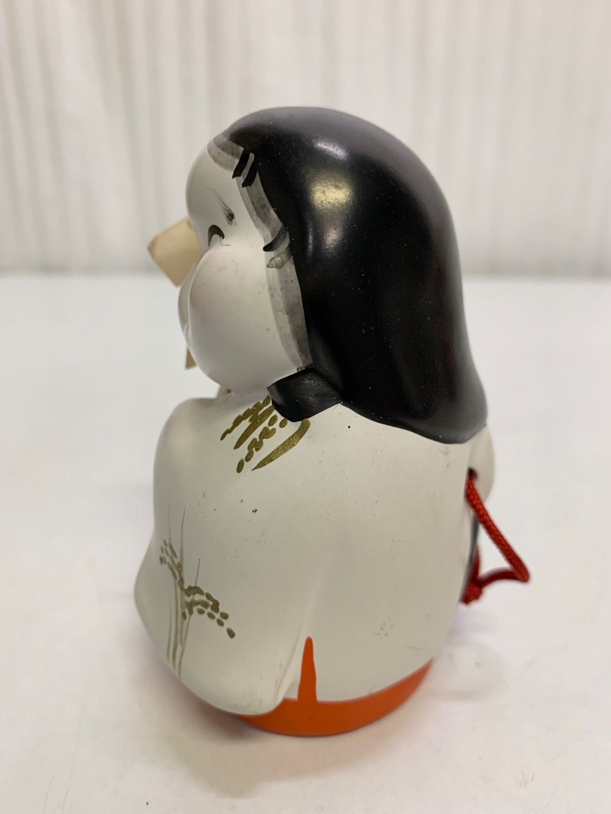 縁起物 お多福 お福さん おたふく 浩作 御所人形 お福巫女 丸山正治作