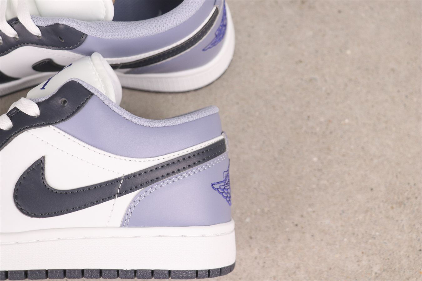 今日 エアジョーダン 1 ローカット 553558-145 スモーキーパープル KIN-KAAI_COM