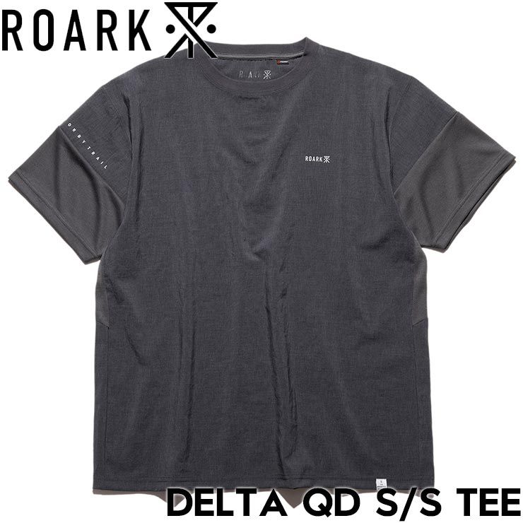 ROARK（ロアーク） Tシャツ メンズ 半袖 吸汗速乾 接触冷感 抗菌
