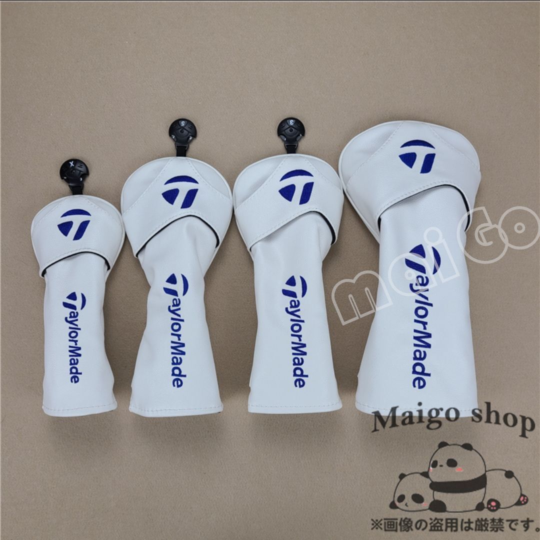 TaylorMade - テーラーメイド　ヘッドカバー 4個セット taylormade テーラーメイド ヘッドカバー - メルカリ