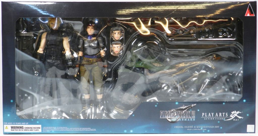 販売 スクウェア・エニックス プレイアーツ改 ジェシー クラウド&バイクSET