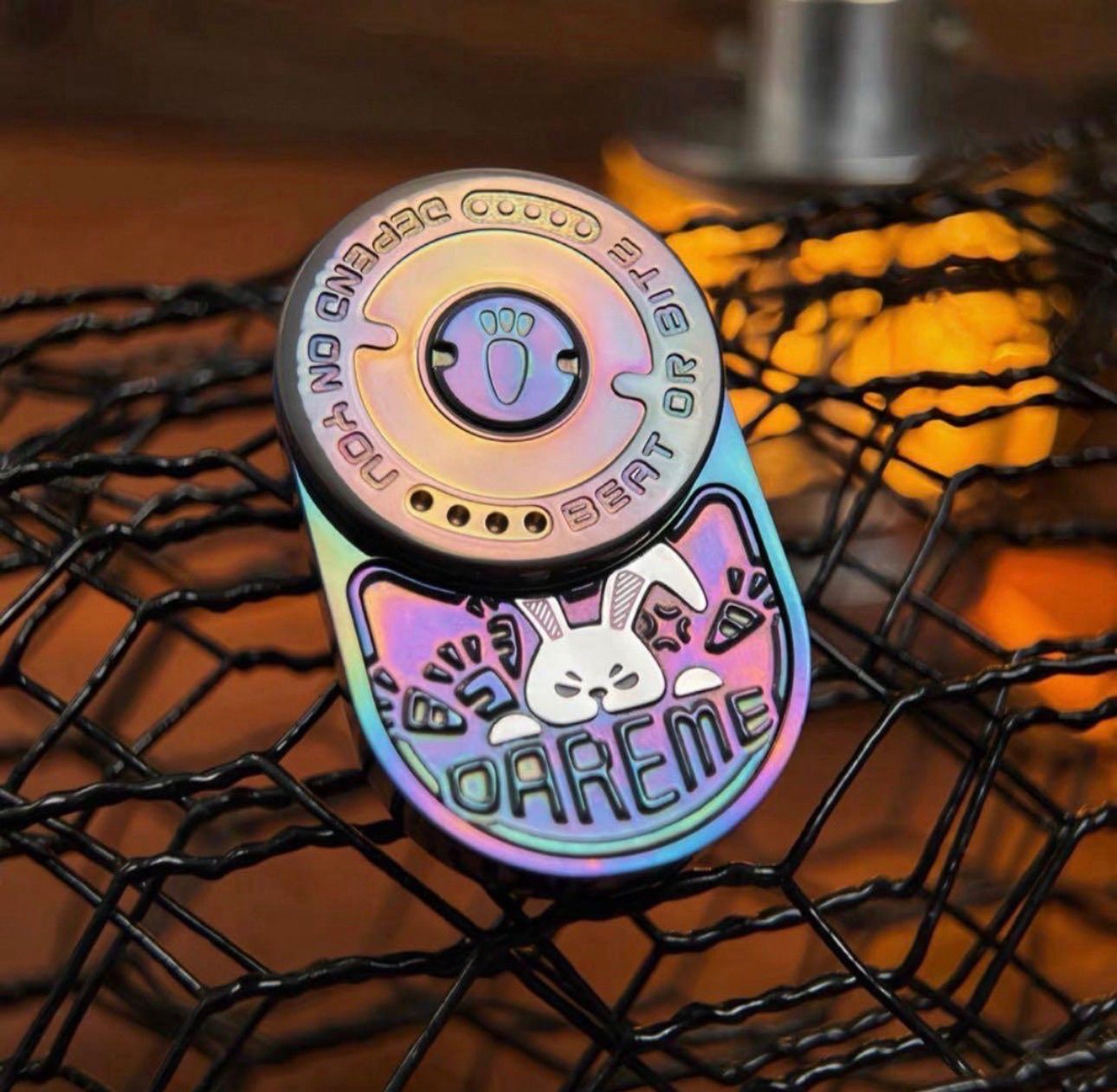 新品未開封　ラビット　フィジェットトイ ジルコニウム製　EDC fidget 新品未開封 ラビット フィジェットトイ ジルコニウム製 EDC fidget