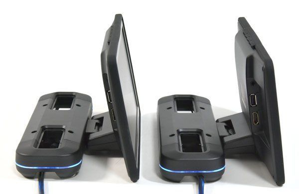 9V型ワイドVGAプライベートモニター 2台セット