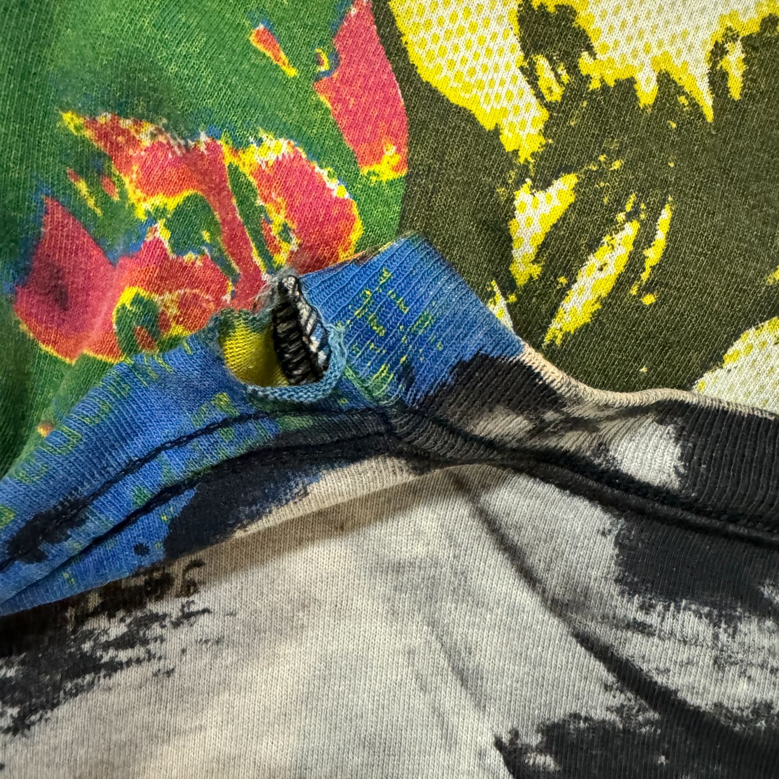 90s Mosquitohead The Stooges Iggy Pop Tシャツ Lサイズ All over