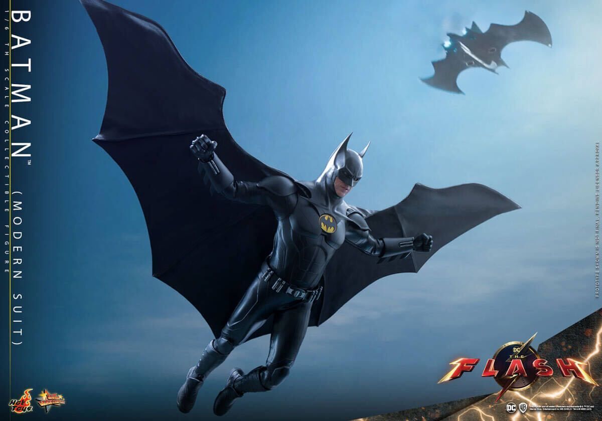 ホットトイズ　バットマン(モダンスーツ) 初回限定 ムービー・マスターピース】『ザ・フラッシュ』1／6スケール