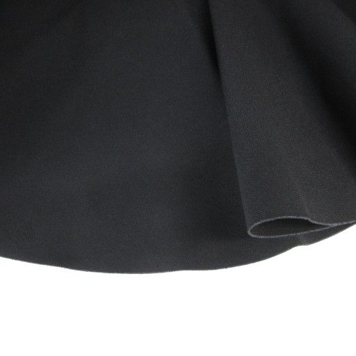 セリーヌ CELINE フィービー期 フレアスカート ひざ丈 切替 38 黒  