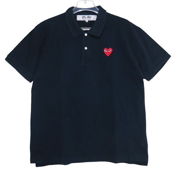 PLAY COMME des GARCONS プレイ コムデギャルソン HEART POLO
