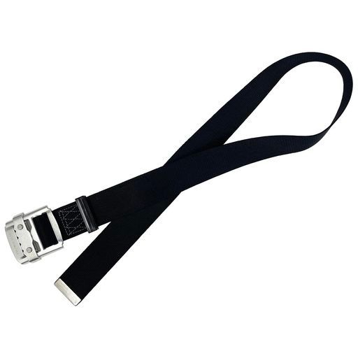 ポリマーギヤスチールバックル付胴ベルトBLブラック[安全帯落下防止電気工事高所での安全作業]