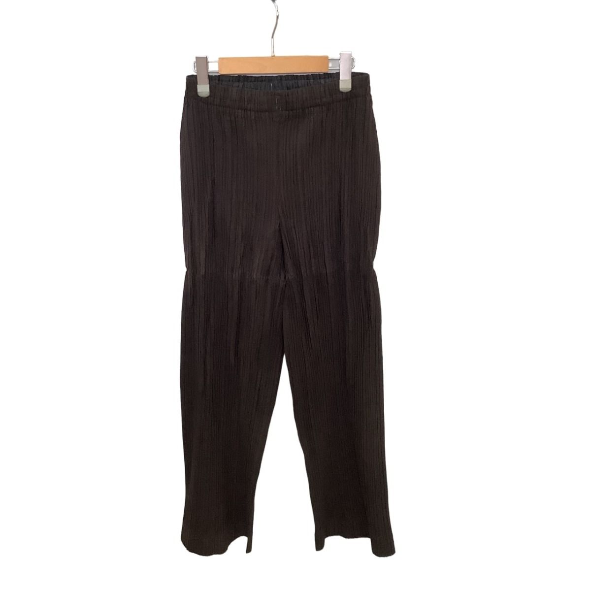 ♪♪ISSEY MIYAKE イッセイミヤケ パンツ プリーツ 焦げ茶