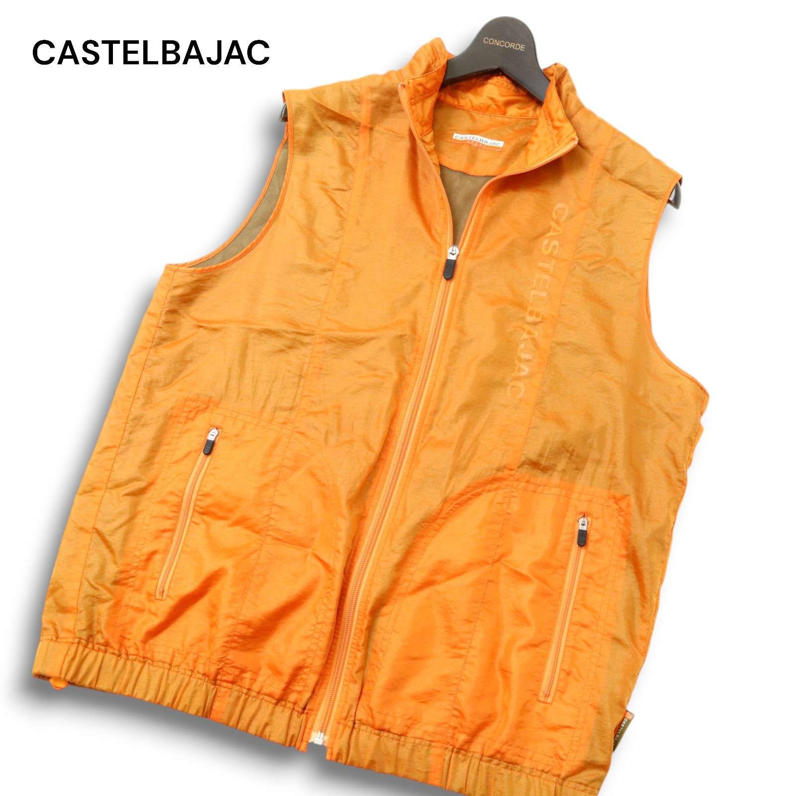 かつ　CARTELBAJAC ベスト 良品】カステルバジャックCastelbajac クマ刺繍 ニットベスト