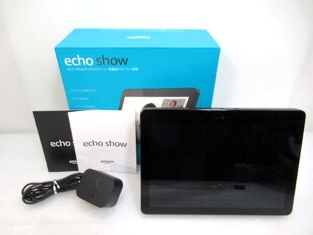 アマゾン amazon エコーショー echo show 10インチHDタッチスクリーン DW84JL 第2世代 通電 OK