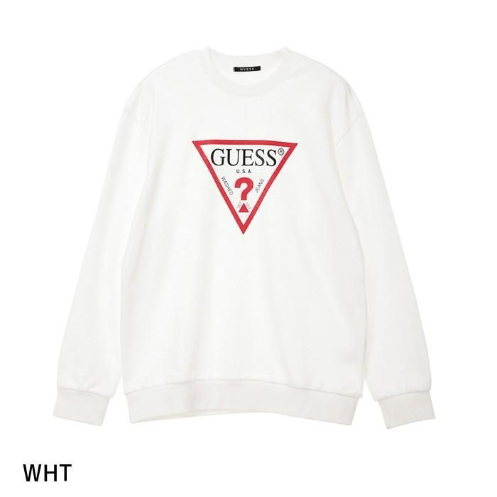 GUESS ゲス スウェットトレーナー レディース メンズ 男女兼用 ロゴ アメカジ ユニセックス ブランド MJ3K8465K GUESS ゲス スウェット トレーナー レディース メンズ 男女兼用